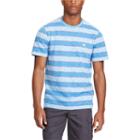 Men's Chaps Classic-fit Striped Tee, Size: Medium, Blue