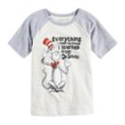 Boys 4-10 Jumping Beans&reg; Dr. Seuss The Cat In The Hat Raglan Tee, Size: 8, Beige