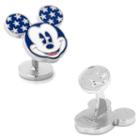 Disney Vintage Stars And Stripes Mickey Mouse Cuff Links, Men's, Multicolor