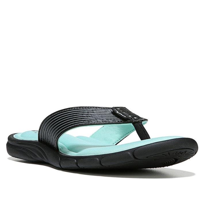 Ryka Refresh Women's Sandals, Size: Medium (9), Black