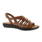 Easy Street Madbury Women's Sandals, Size: 9.5 Wide, Med Brown