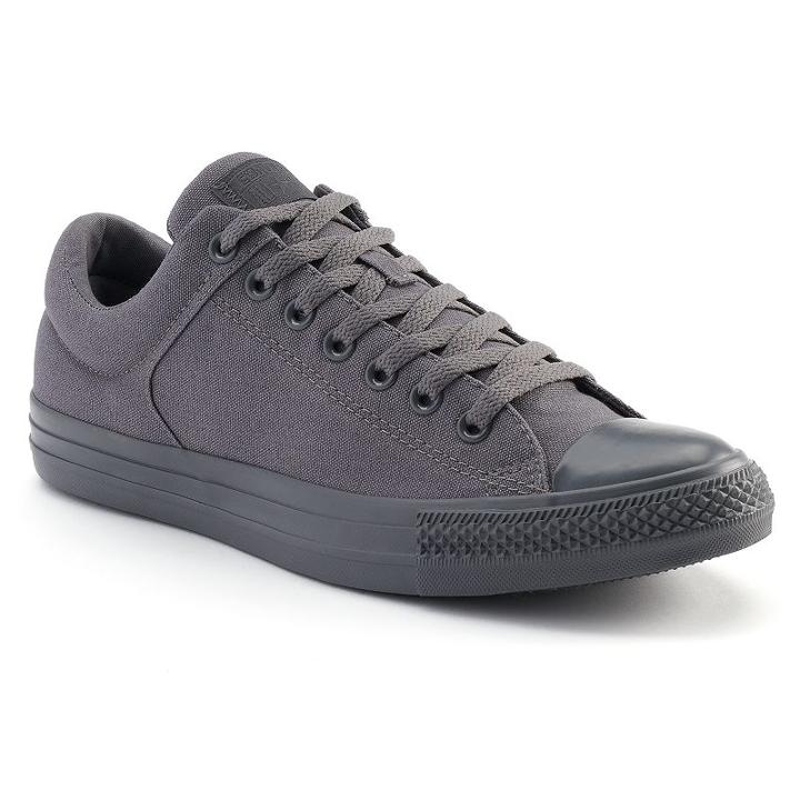Men's Converse Chuck Taylor All Star High Street Sneakers, Size: 8, Grey