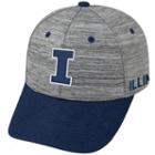 Adult Illinois Fighting Illini Backstop Snapback Cap, Men's, Med Grey