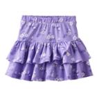 Girls 4-10 Jumping Beans&reg; Tiered Skort, Girl's, Size: 5, Med Purple