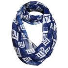 Forever Collectibles New York Giants Logo Infinity Scarf, Women's, Ovrfl Oth