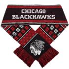 Forever Collectibles Chicago Blackhawks Lodge Scarf, Adult Unisex, Multicolor
