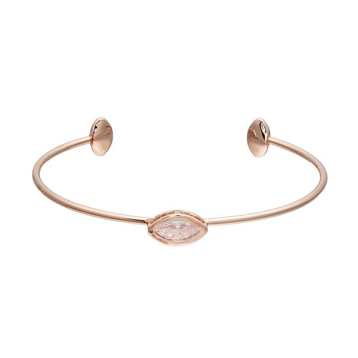 Lc Lauren Conrad Marquise Cuff Bracelet, Women's, Pink Other