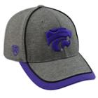 Adult Top Of The World Kansas State Wildcats Memory Fit Cap, Med Grey