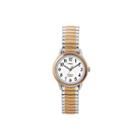 Timex Women's Easy Reader Two Tone Stainless Steel Expansion Watch - T2h381, Size: Small, Multicolor