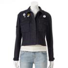 Juniors' Cloud Chaser Bad Choices Jean Jacket, Girl's, Size: Small, Oxford