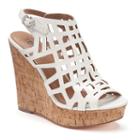 Style Charles By Charles David Antwerp Women's Wedge Sandals, Girl's, Size: 8.5, White
