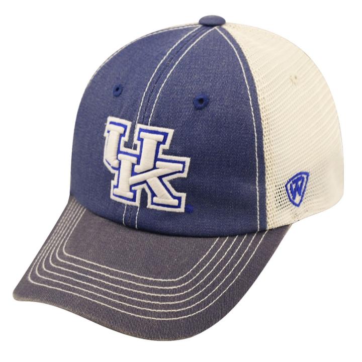 Adult Top Of The World Kentucky Wildcats Offroad Cap, Men's, Med Blue