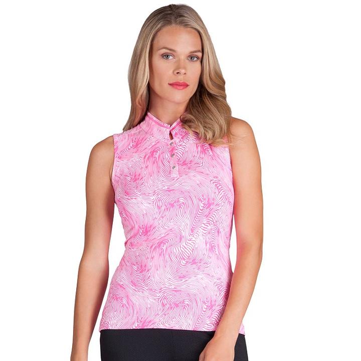 Women's Tail Parisian Chic Carlynn Golf Tank, Size: Xs, Pink Ovrfl