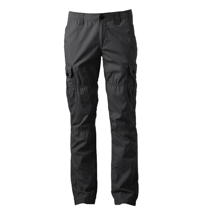 Men's Urban Pipeline Canvas Cargo Pants, Size: 30x32, Grey