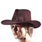 Cowboy Costume Hat - Adult, Brown