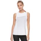 Women's Nike Dry Training Waterfall Swoosh Dri-fit Tank Top, Size: Small, White
