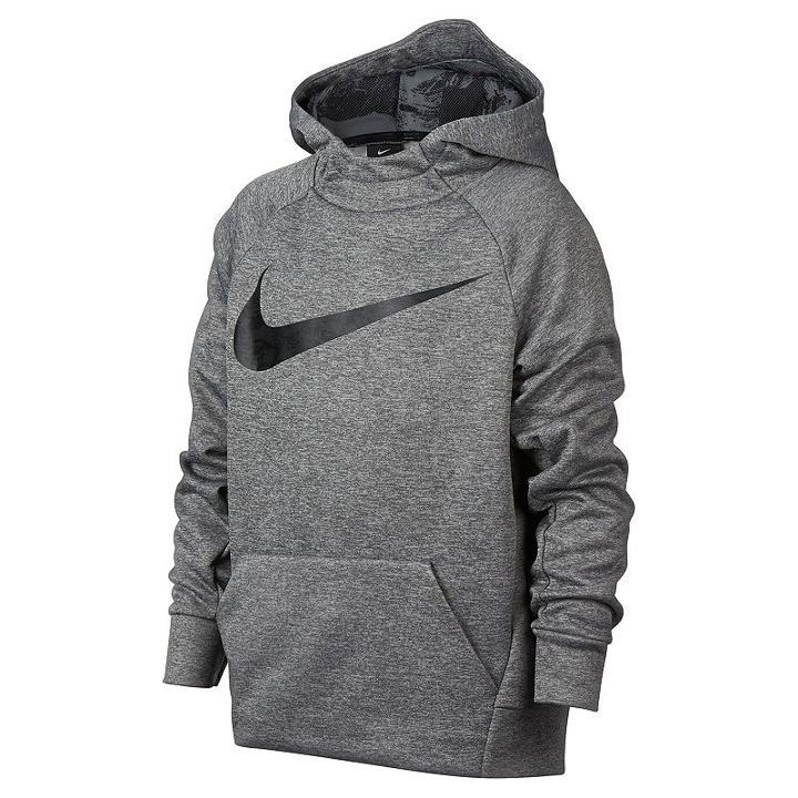 Boys 8-20 Nike Therma Hoodie, Size: Xl, Grey Other