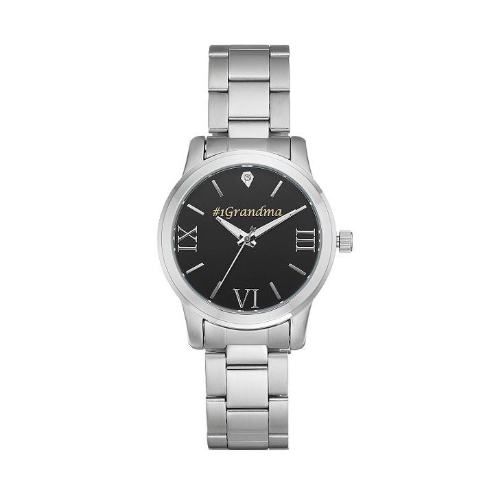 Women's #1 Grandma Stainless Steel Watch, Grey
