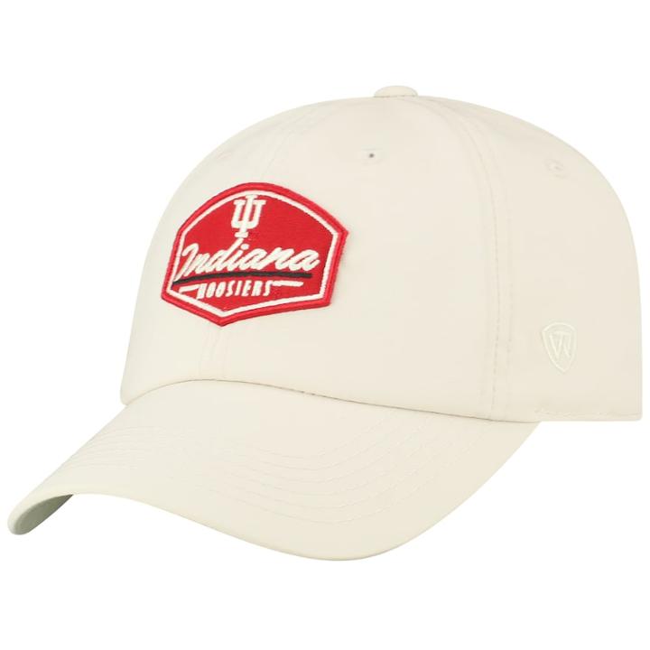 Adult Top Of The World Indiana Hoosiers Onward Cap, Men's, Lt Beige