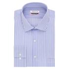 Big & Tall Van Heusen Flex-collar Dress Shirt, Men's, Size: 18.5 37/8t, Blue Other