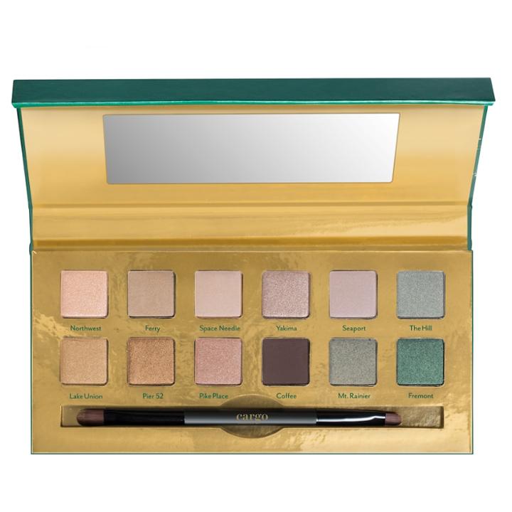 Cargo Emerald City Eyeshadow Palette - Limited Edition, Multicolor