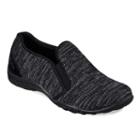 Skechers Breathe Easy Like Crazy Women's Slip-on Shoes, Size: 8.5, Grey (charcoal)
