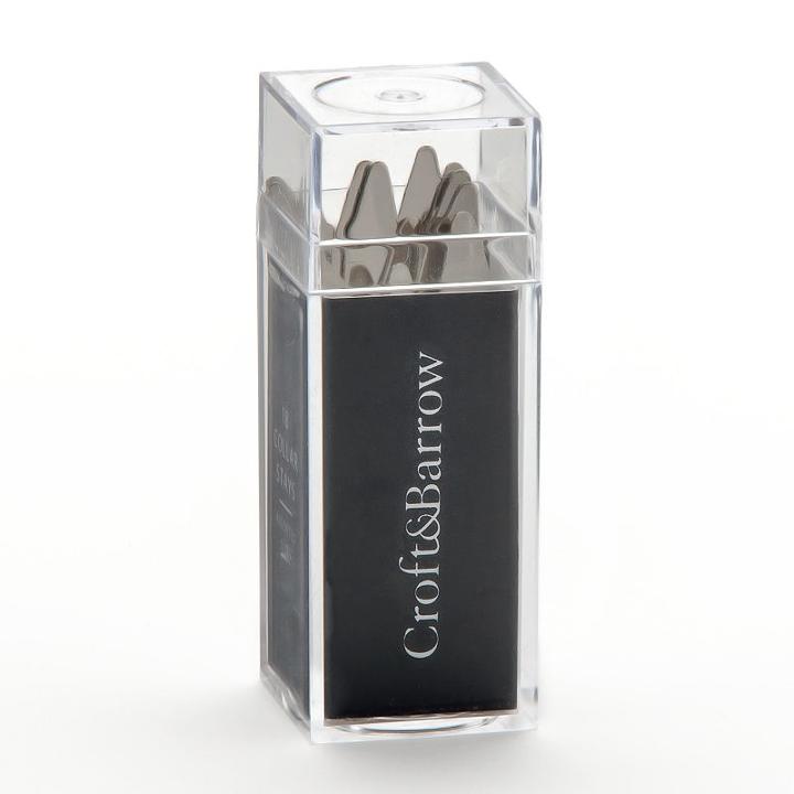 Croft & Barrow&reg; Assorted Collar Stays, Men's, Silver