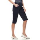 Women's Croft & Barrow&reg; Utility Skimmer Shorts, Size: 14, Blue
