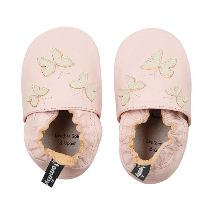 Tommy Tickle Crib Shoes - Baby Girl, Size: 0-6 Months, Pink
