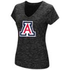 Woman's Campus Heritage Arizona Wildcats Big Logo Tee, Size: Small, Grey