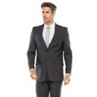 Men's Adolfo Slim-fit Gray Suit Jacket, Size: 42 Short, Dark Green