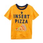 Boys 4-8 Carter's Pizza Graphic Tee, Size: 8, Yellow