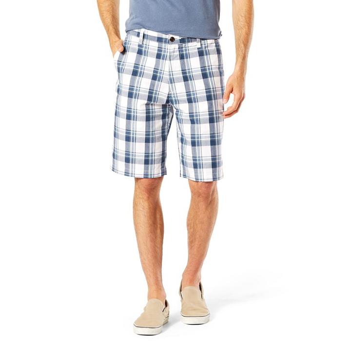 Men's Dockers D3 Classic-fit The Perfect Shorts, Size: 40, White