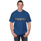 Men's Newport Blue Classic Vehicle Graphic Tee, Size: Large, Blue Other