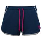 Women's Umbro Retro Shorts, Size: Large, Blue (navy)