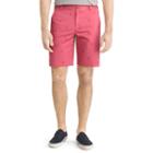 Men's Izod Schiffli Classic-fit Flat-front Shorts, Size: 40, Red Other