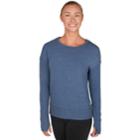 Women's Skechers Hot Chi Thumb Hole Pullover, Size: Medium, Blue