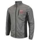 Men's Detroit Red Wings Space-dye Full-zip Fleece Jacket, Size: Xxl, Grey