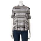Women's Apt. 9&reg; Mockneck Tee, Size: Xl, Blue