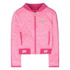 Girls 4-6x Nike Sport Essentials Heathered Zip-up Jacket, Girl's, Size: 6x, Med Pink