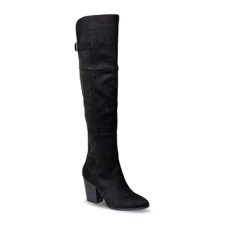 Easy Street Maxwell Women's Tall Boots, Size: Medium (10), Grey (charcoal)