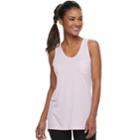 Women's Tek Gear&reg; Pocket Tank, Size: Medium, Lt Purple