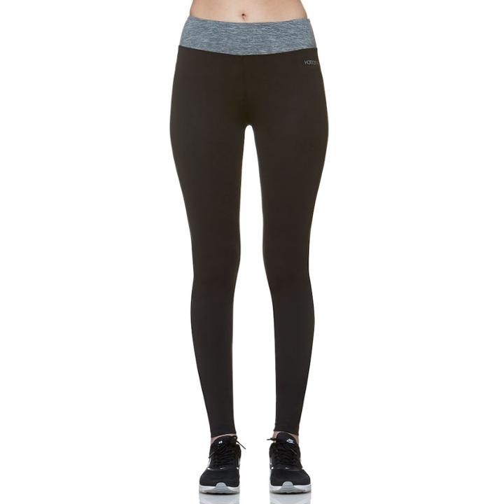 Women's Hottotties Uptown Girl Leggings, Size: Small, Grey (charcoal)