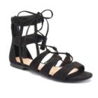 Lc Lauren Conrad Women's Gladiator Sandals, Size: 10, Black