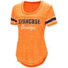 Women's Campus Heritage Syracuse Orange Double Stag Tee, Size: Medium, Drk Orange