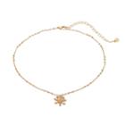 Lc Lauren Conrad Starburst Choker Necklace, Women's, Gold