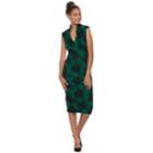 Juniors' Almost Famous Floral Ponte Bodycon Dress, Teens, Size: Large, Purple Oth