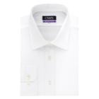 Men's Chaps Slim-fit No-iron Stretch-collar Dress Shirt, Size: 17.5-32/33, White
