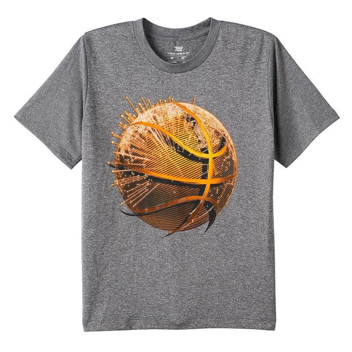 Boys 8-20 Tek Gear&reg; Basketball Tee, Boy's, Size: Xl, Grey Other