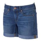 Women's Sonoma Goods For Life&trade; Jean Boyfriend Shorts, Size: 4, Med Blue